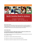 NC Read to Achieve